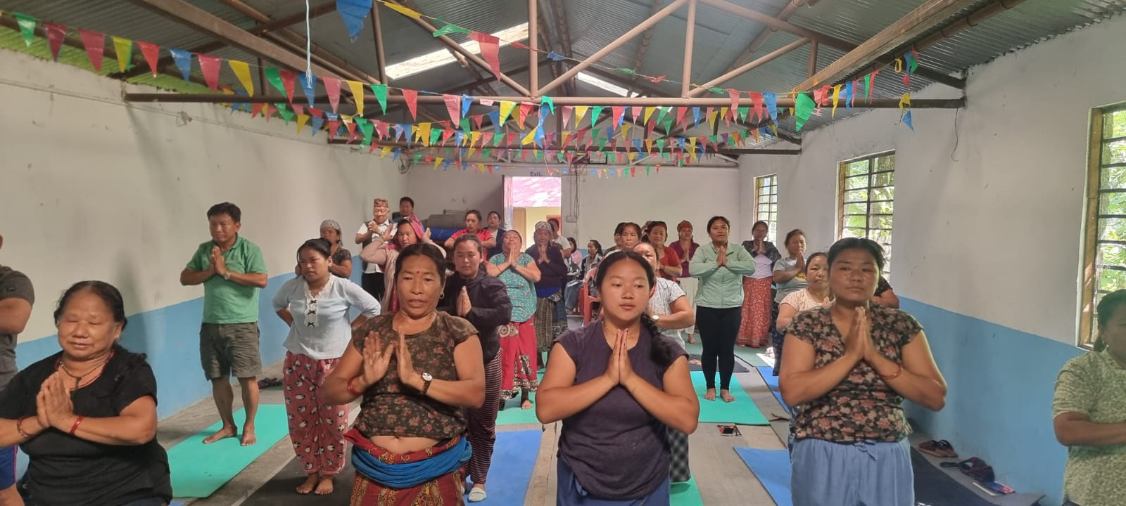 योग ध्यान एवं स्वस्थ जिवनशैली मार्फत नसर्ने रोग रोकथाम एवं मानसिक स्वास्थ्य प्रवर्द्धन कार्यक्रम